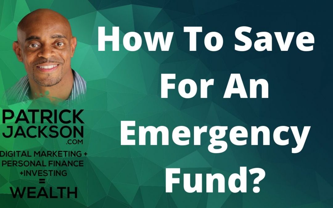 How to save for an emergency fund